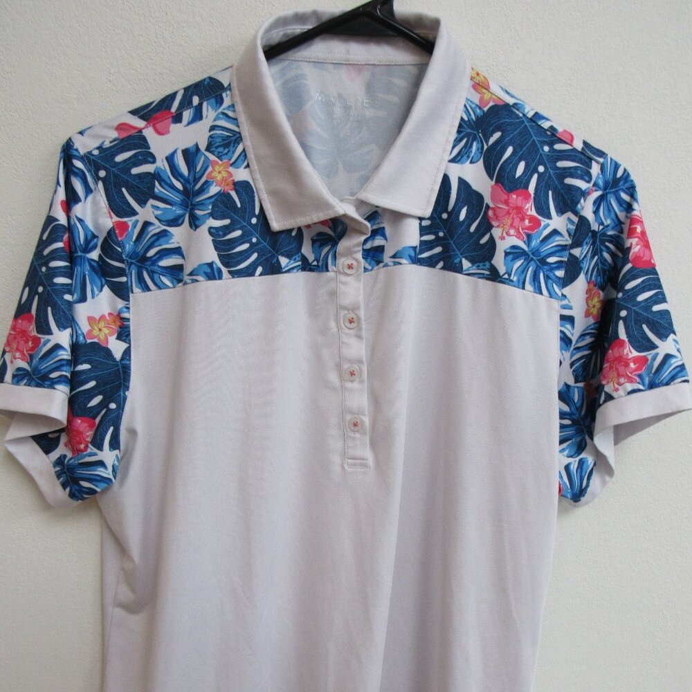 Maelreg Performance‎ Women's Short-Sleeve Golf Polo Shirt XL